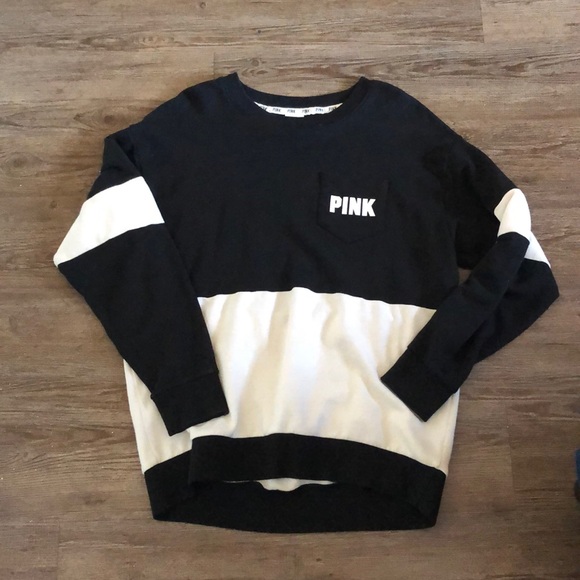 PINK Victoria's Secret Tops - Small Victoria’s Secret PINK sweatshirt 🖤